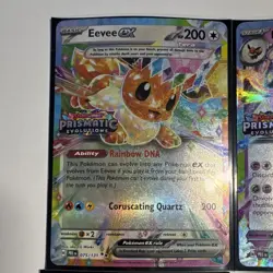 Pokemon TCG Prismatic [STAMPED] promo card Lot (Eevee, Espeon, Jolteon, Umbreon) - Image 2