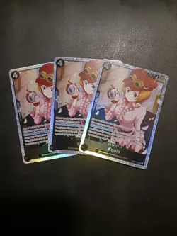X3 One Piece Card Game TCG Koala EB03-042 SR Heroines Edition M/NM Condition - Image 1