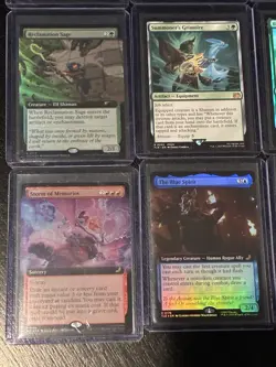 Magic The Gathering LOT 20 Cards ALL RARITY R and ALL IN TOP LOADERS MTG - Image 5