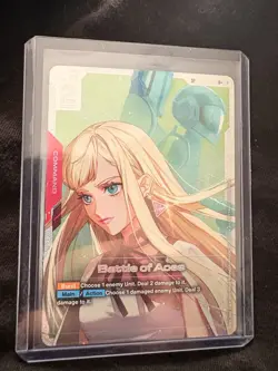 Bandai Gundam War TCG Battle of Aces Command SP Card ST-01/SP-R - Image 3