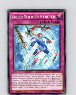Yu-Gi-Oh TCG Super Soldier Rebirth MP16-EN156 1st Edition Regular Common Card NM - Image 1