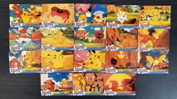 Pikachus Vacation Topps Set Complete 18 Cards NM-LP Blue Logo - Image 1