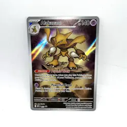 Alakazam 009 Me: Mega Evolution Promo Holo Pokemon TCG Card - Image 1