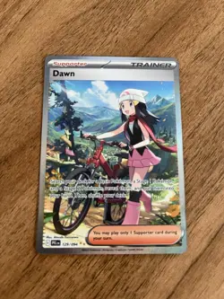 Dawn 129/094 Special Illustration Rare SIR Phantasmal Flames Pokemon TCG Card - Image 1