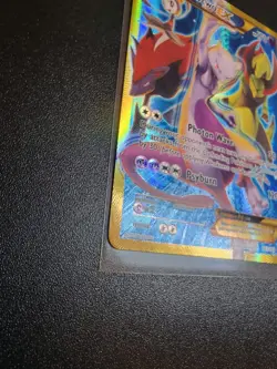Pokemon Mewtwo EX 163/162 Breakthrough 2015 XY Card Full Art - Image 3