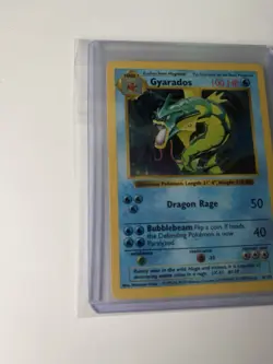1999 Pokemon TCG Gyarados Base Set Shadowless Holo Rare Card 6/102 - Image 4