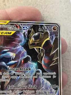 Pokemon Garchomp and Giratina GX SM193 Black Star Promo Card - Image 3