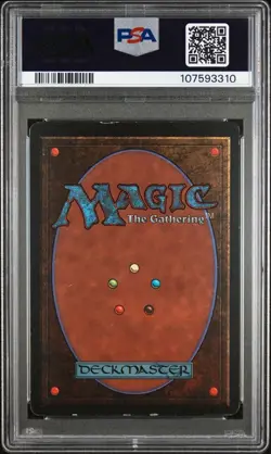 1993 Magic: The Gathering - Limited Edition Beta Craw Wurm PSA 5 - Image 2