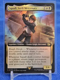 Final Fantasy Squall, SeeD Mercenary Foil - Image 1