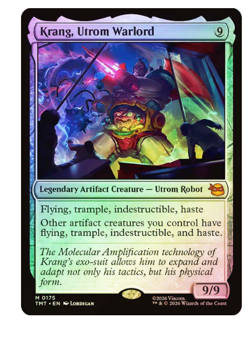 Krang, Utrom Warlord - Foil Teenage Mutant Ninja Turtles MTG - Image 1