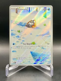Snorunt 188/182 Paradox Rift Illustration Rare Full Art Holo Pokemon TCG NM/M - Image 1