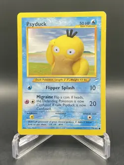 Psyduck 79/105 Neo Destiny Unlimited (2002) Common Vintage WOTC Pokemon MP - Image 1