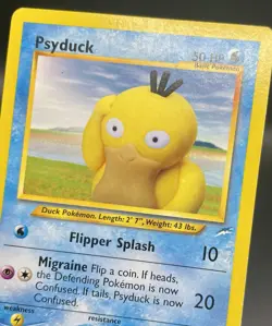 Psyduck 79/105 Neo Destiny Unlimited (2002) Common Vintage WOTC Pokemon MP - Image 3