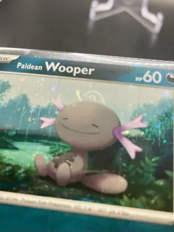 Paldean Wooper SVP 041 *NICE SWIRL* Cosmos Holo Black Star Promo Pokemon TCG NM - Image 3