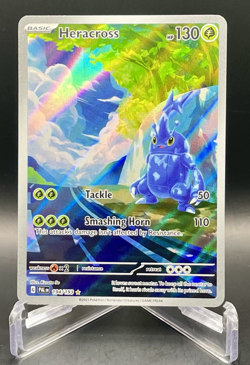 Heracross 194/193 Paldea Evolved Illustration Rare Full Art Pokemon TCG NM/M - Image 1