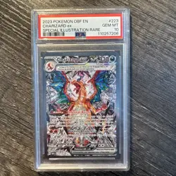 Charizard ex 2023 Pokemon Obsidian Flames 223/197 SIR Holo PSA 10 - Image 1