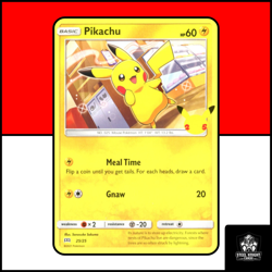 Pikachu : 25/25 : Non-Holo Promo : Pokemon TCG : ENG - Image 1