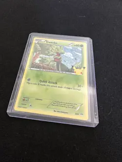 Treecko 3/25 Holo -2021 Pokemon McDonalds 25th Anniversary - PRINT ERROR INK DOT - Image 4