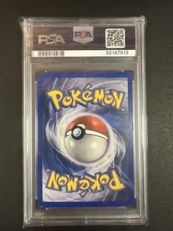 Pokemon TCG Vaporeon #19 Unseen Forces Reverse Holo PSA 7 Rare Stamped - Image 2