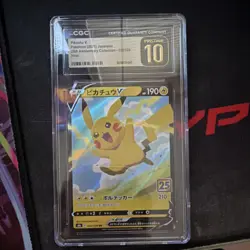 Pokemon Pikachu V Double Rare 020/028 S8a Holo CGC Pristine 10 Japanese 190HP - Image 1