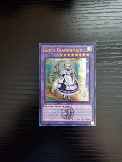 Yugioh - Lady's Dragonmaid - EMBLAZONED Ultra Rare - BLMM-EN049 - Image 1