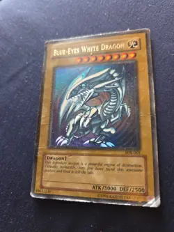 Yu-Gi-Oh! TCG Blue-Eyes White Dragon Kaiba SDK-001 Unlimited Ultra Rare - Image 1