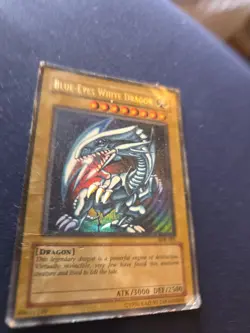 Yu-Gi-Oh! TCG Blue-Eyes White Dragon Kaiba SDK-001 Unlimited Ultra Rare - Image 2