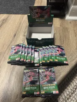 13x One Piece TCG OP12 Two Legends Dead Packs Op 08 with Booster box display - Image 2