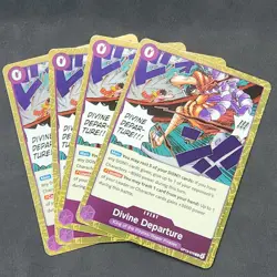 4x Divine Departure OP13-076 One Piece Carrying on His Will English X4 PLAYSET - Image 1