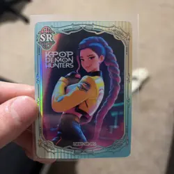 NEW! KPop Demon Hunters Exquisite Collection Card - Rumi - SR Rarity #002 Holo - Image 1