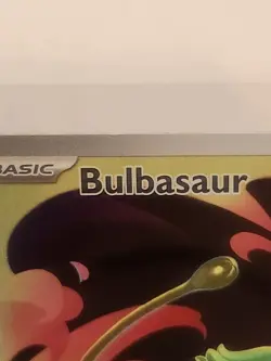 Bulbasaur Mega Evolution Stamped Illustration Card 133/132 Rare - Image 2