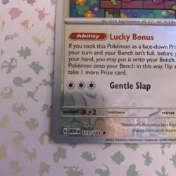 Pokemon Card Chansey Pokemon 151 Reverse Holo Rare 113/165 Near Mint - Image 5