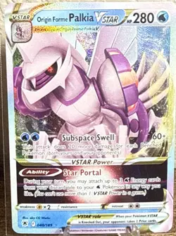 Pokemon Card Origin Forme Palkia VSTAR 040/189 Astral Radiance Holo Rare - Image 1