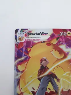 Pokemon TCG CCG Pikatchu VMAX Card TG17/TG30 Holo #Live - Image 4