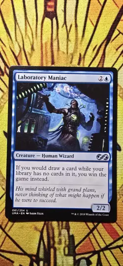 Laboratory Maniac Ultimate Masters Regular Creature Uncommon MTG NM - Image 1
