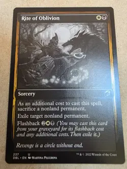 Rite of Oblivion - Innistrad: Double Feature Regular - Mtg - Image 1
