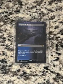 MTG Innistrad Midnight Hunt - Shipwreck Marsh - MID 285 - Borderless - Image 1