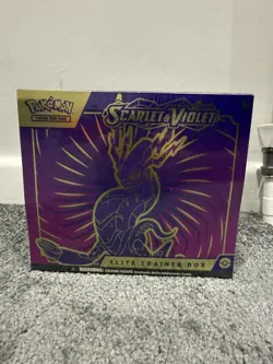 Pokemon TCG Scarlet and Violet Miraidon Elite Trainer Box - NEW SEALED - Image 1