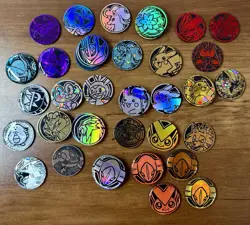 Assorted Pokemon Coin Lot 50 Count - Image 1
