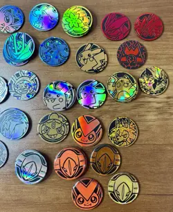 Assorted Pokemon Coin Lot 50 Count - Image 3