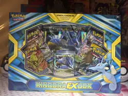 Pokemon TCG: Kingdra EX Box 4 Booster Packs New Factory Sealed - Image 1