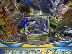 Pokemon TCG: Kingdra EX Box 4 Booster Packs New Factory Sealed - Image 2