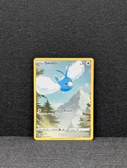 Pokemon TCG: Swablu #GG27/GG70 Crown Zenith Galarian Gallery Ultra Rare Holo - Image 1