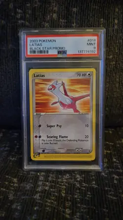 Latias - 014 (Pokemon Heroes: Latios & Latias DVD Release) 014 Nintendo PSA 9 - Image 1