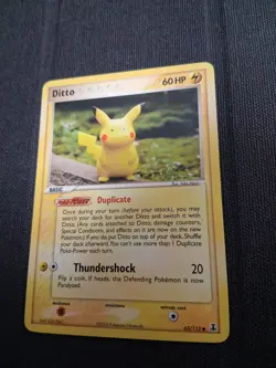 Pokemon Ditto (Pikachu) 63/113 EX Delta Species - NM Fast Ship - Image 4