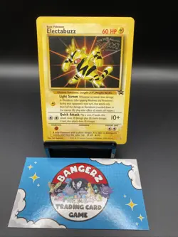 Electabuzz Pokemon TCG 1999 Stamped WB Kids First Movie Promo - Image 1