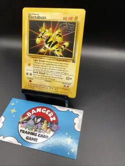 Electabuzz Pokemon TCG 1999 Stamped WB Kids First Movie Promo - Image 2