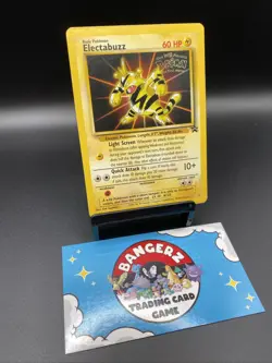 Electabuzz Pokemon TCG 1999 Stamped WB Kids First Movie Promo - Image 3