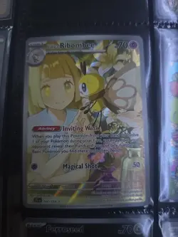 Pokemon TCG Lillie's Ribombee 164/159 Journey Together Full Art Holo Near Mint - Image 1