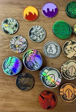 Assorted Pokemon Coin Lot 50 Count - Image 2